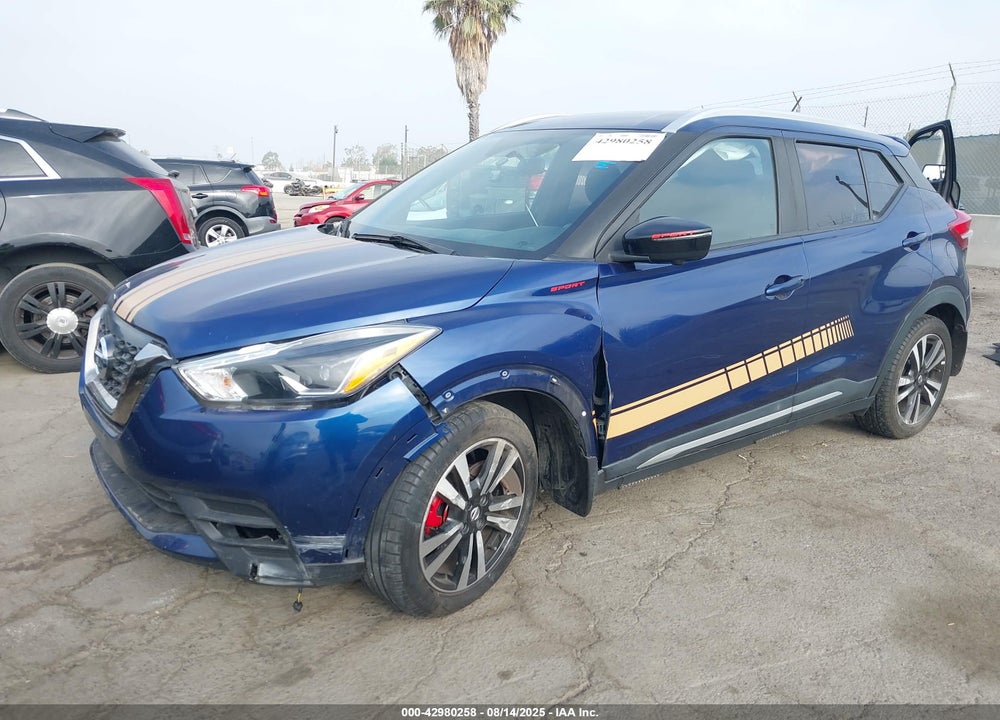 2019 NISSAN KICKS SR VIN: 3N1CP5CU6KL514366