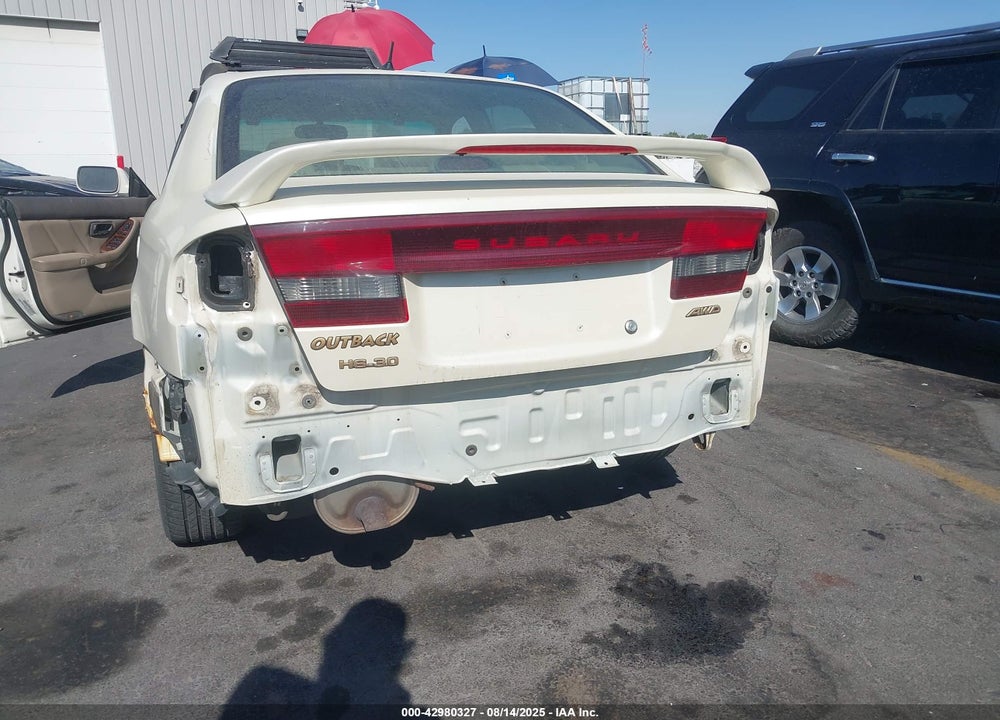 2003 SUBARU OUTBACK H6-3.0/H6-3.0 VDC VIN: 4S3BE896037201974