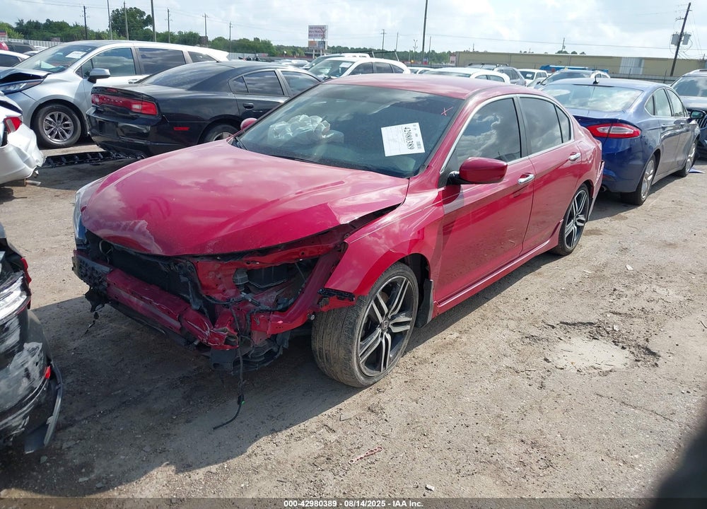2017 HONDA ACCORD VIN: 1HGCR2F14HA289597