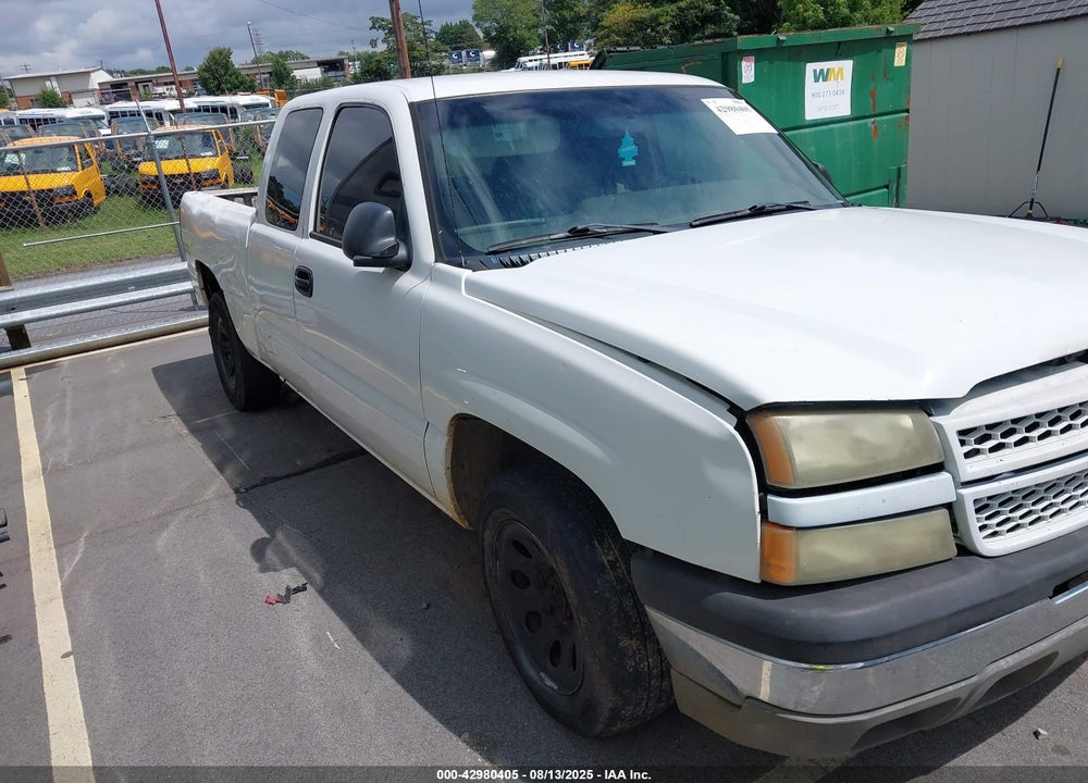 2005 CHEVROLET SILVERADO 1500 WORK TRUCK VIN: 1GCEC19XX5Z257107