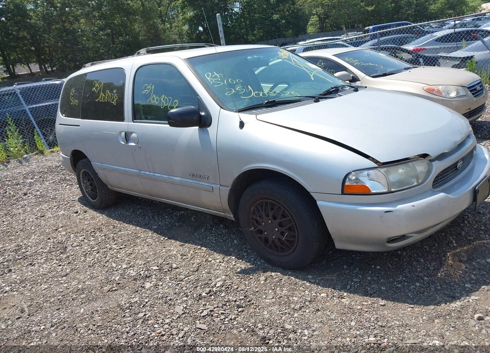 1999 NISSAN QUEST GLE/GXE/SE VIN: 4N2XN11T5XD842430