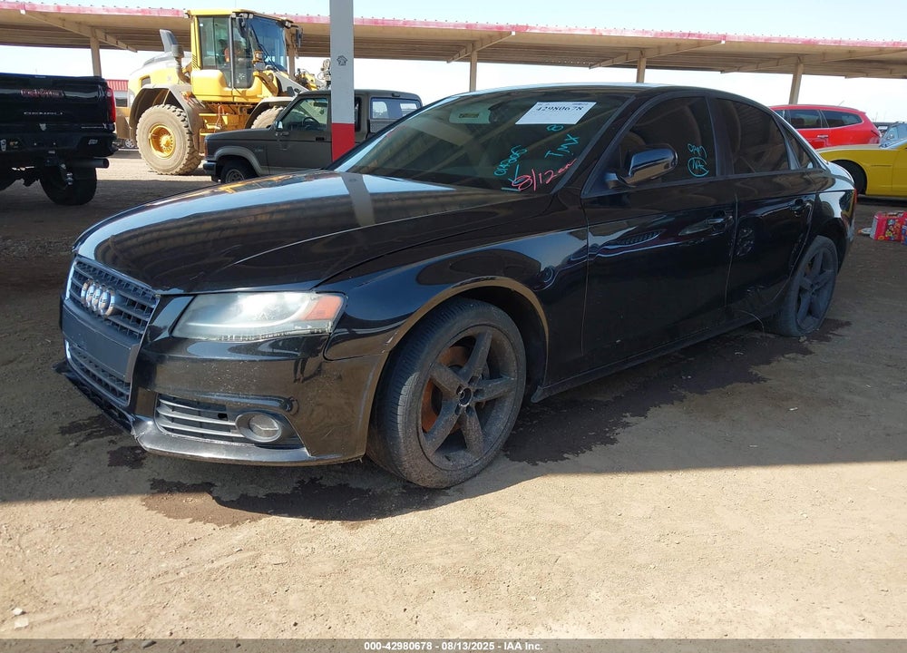 2012 AUDI A4 VIN: WAUBFAFL7CN014206