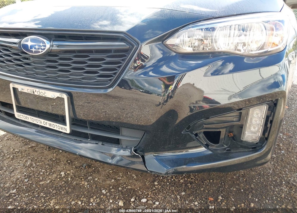 2017 SUBARU IMPREZA VIN: 4S3GTAK65H3738139
