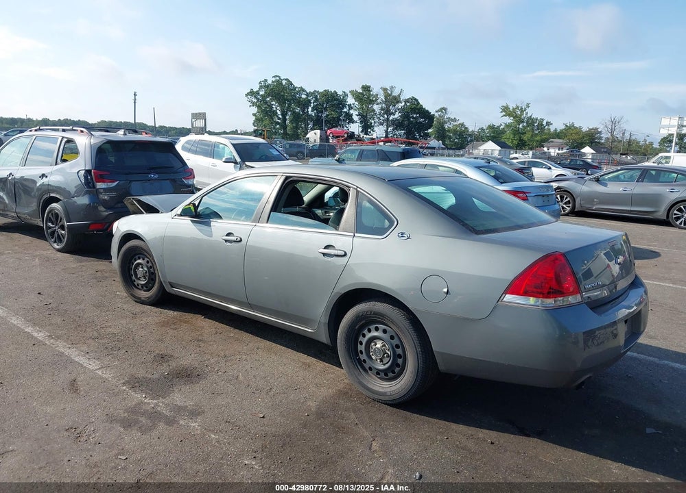 2008 CHEVROLET IMPALA POLICE VIN: 2G1WS553X81366660