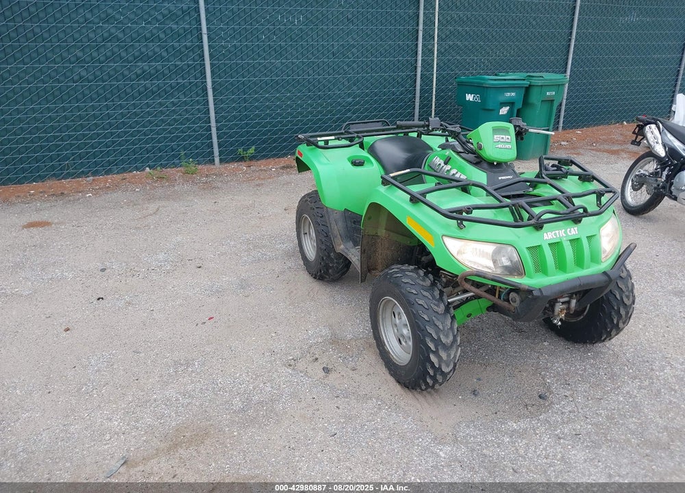 2007 ARCT 500 FIS VIN: 4UF07ATV27T238460
