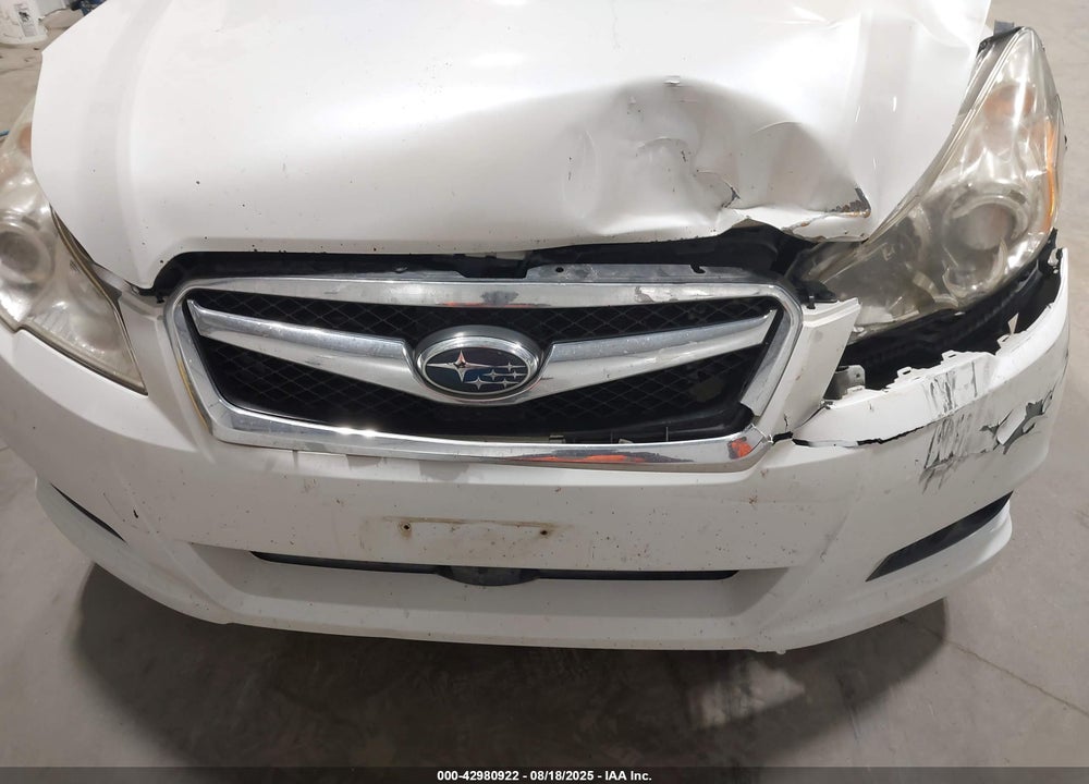 2011 SUBARU LEGACY 2.5I PREMIUM VIN: 4S3BMCC60B3237961