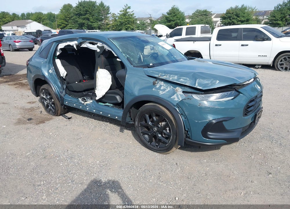 2025 HONDA HR-V AWD SPORT VIN: 3CZRZ2H50SM739940