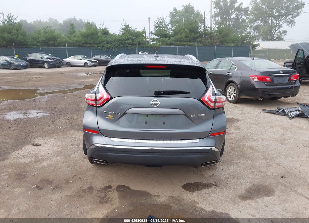 2017 NISSAN MURANO VIN: 5N1AZ2MH6HN184411