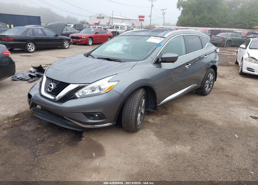 2017 NISSAN MURANO VIN: 5N1AZ2MH6HN184411