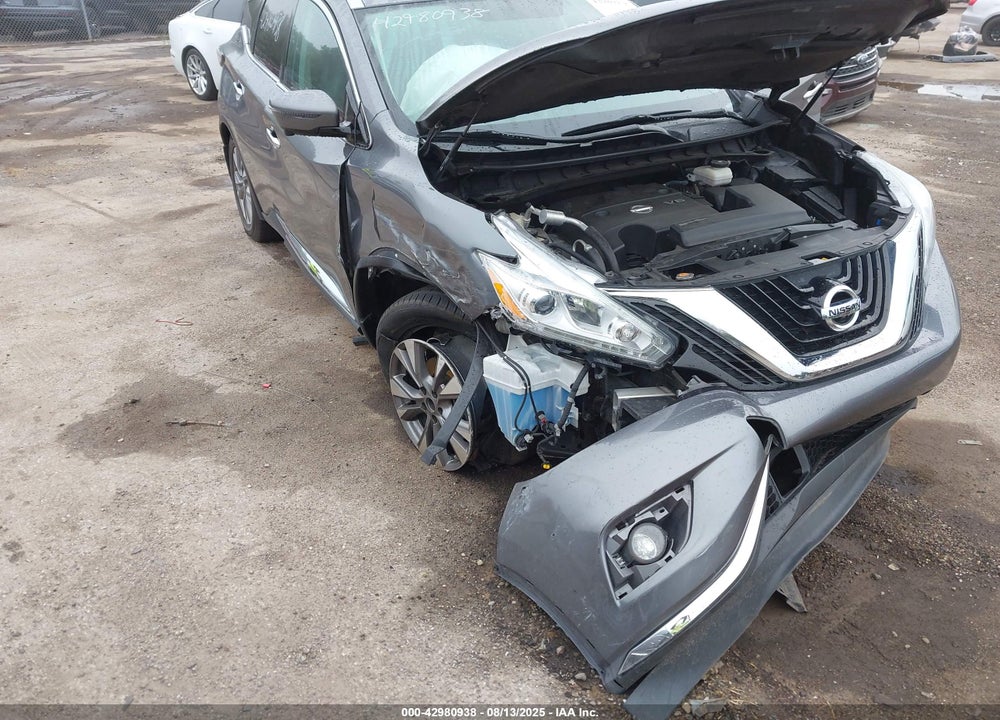 2017 NISSAN MURANO VIN: 5N1AZ2MH6HN184411