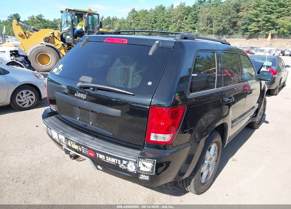 2008 JEEP GRAND CHEROKEE LAREDO VIN: 1J8GR48KX8C141582