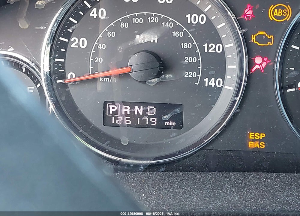2008 JEEP GRAND CHEROKEE LAREDO VIN: 1J8GR48KX8C141582