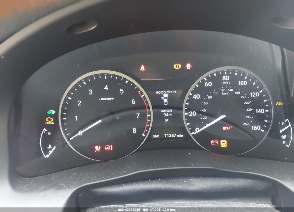 2014 LEXUS ES 300H VIN: JTHBW1GG7E2047312