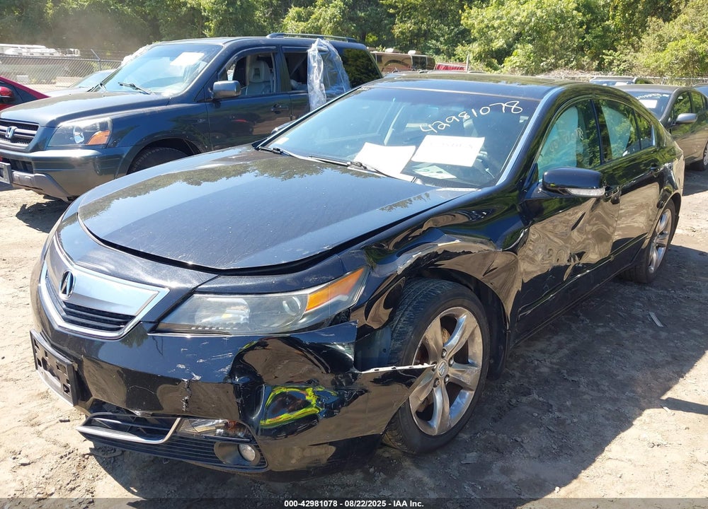 2012 ACURA TL VIN: 19UUA9F51CA005357