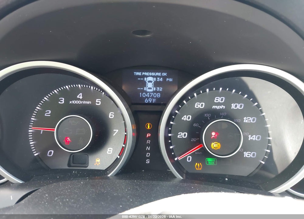 2012 ACURA TL VIN: 19UUA9F51CA005357