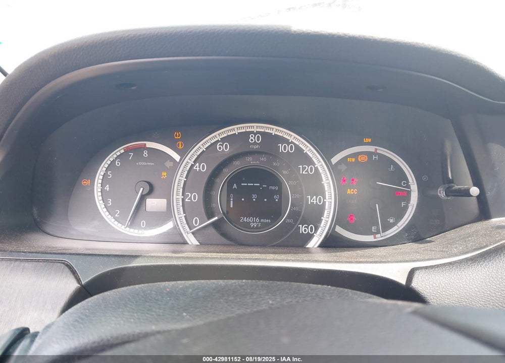 2013 HONDA ACCORD TOURING VIN: 1HGCR3F99DA026592