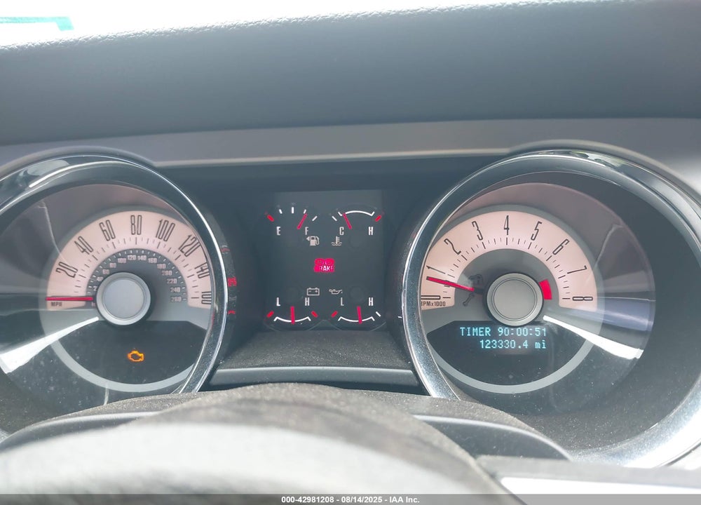 2012 FORD MUSTANG VIN: 1ZVBP8AM7C5261635