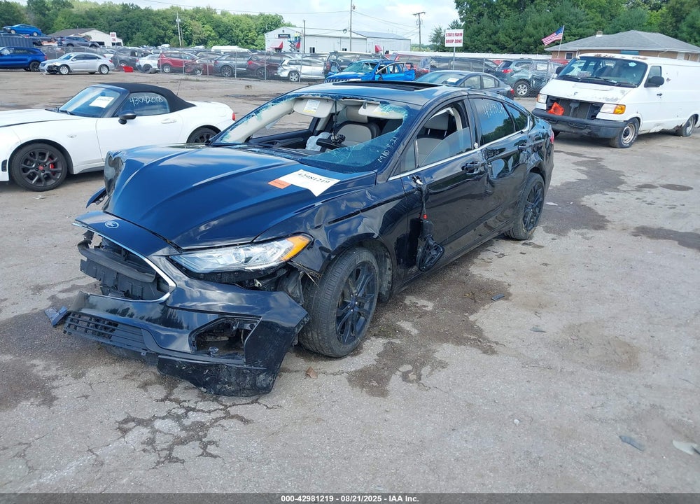 2019 FORD FUSION VIN: 3FA6P0HDXKR247810