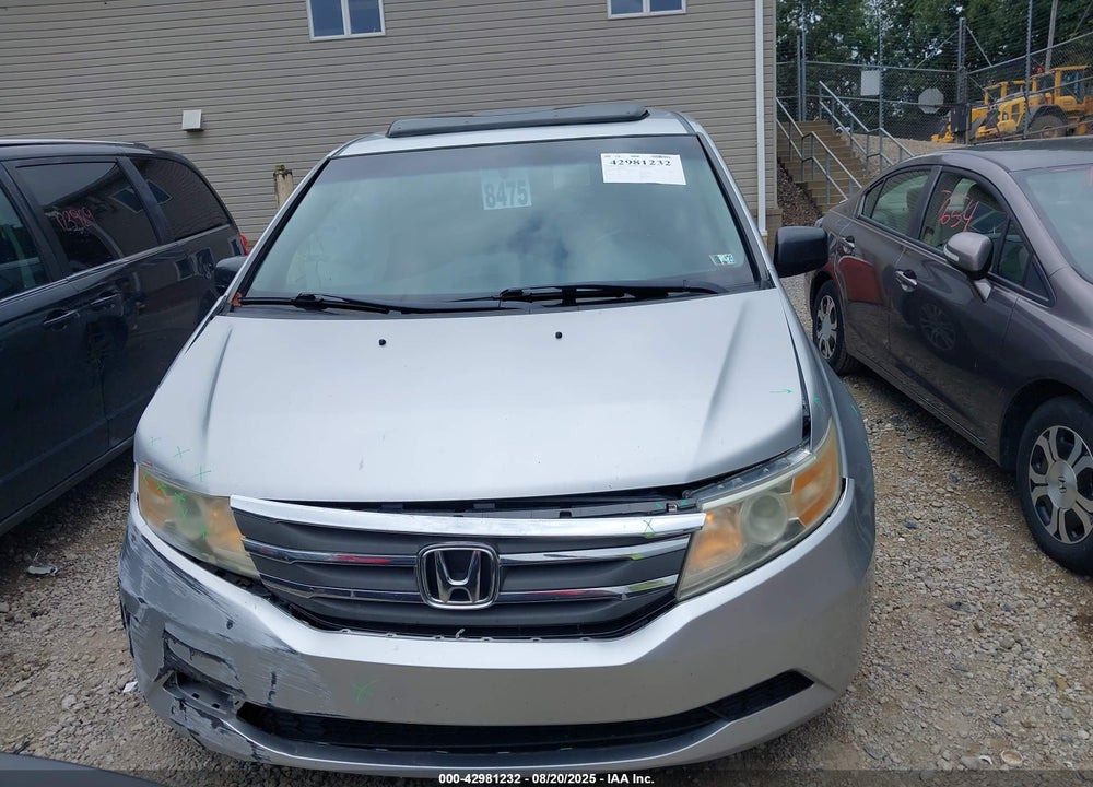 2013 HONDA ODYSSEY EX-L VIN: 5FNRL5H69DB077610