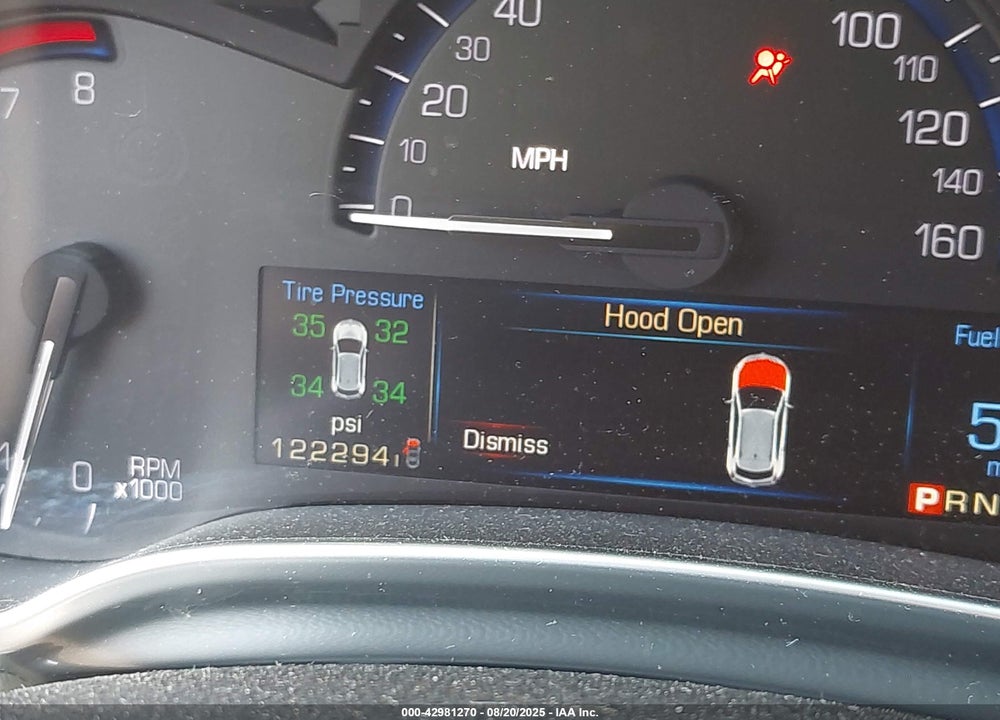 2014 CADILLAC SRX VIN: 3GYFNDE38ES628775