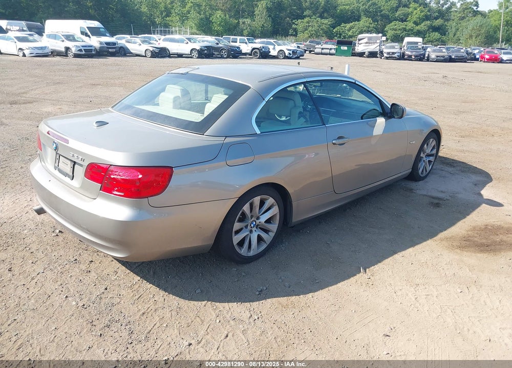 2011 BMW 3 SERIES VIN: WBADW3C56BE537760