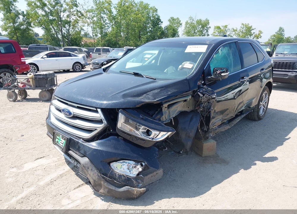 2017 FORD EDGE VIN: 2FMPK4K92HBB29102