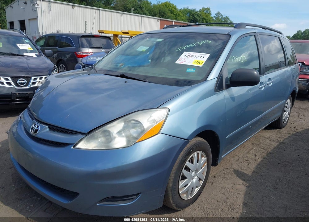 2008 TOYOTA SIENNA LE VIN: 5TDZK23C78S135973