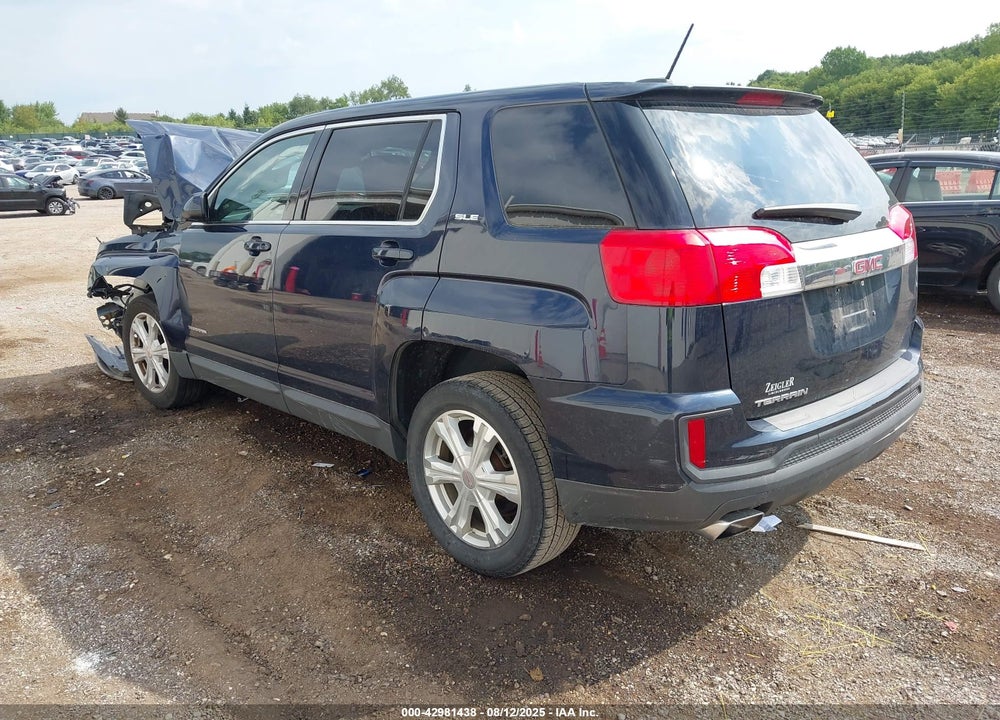 2017 GMC TERRAIN VIN: 2GKALMEK2H6267290