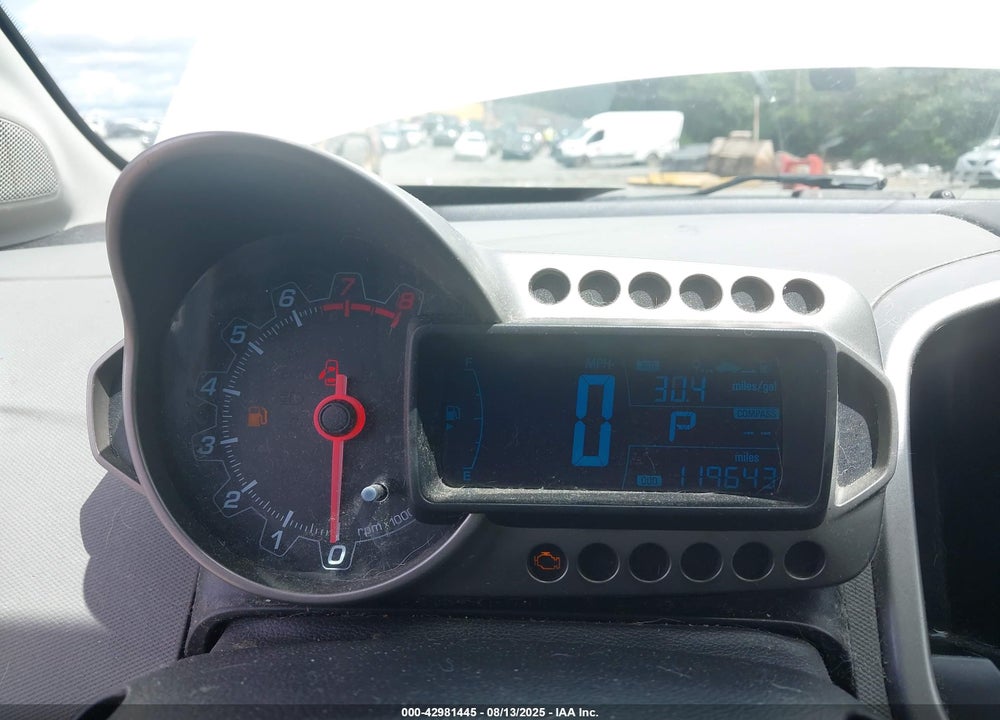 2015 CHEVROLET SONIC VIN: 1G1JA6SH0F4184468