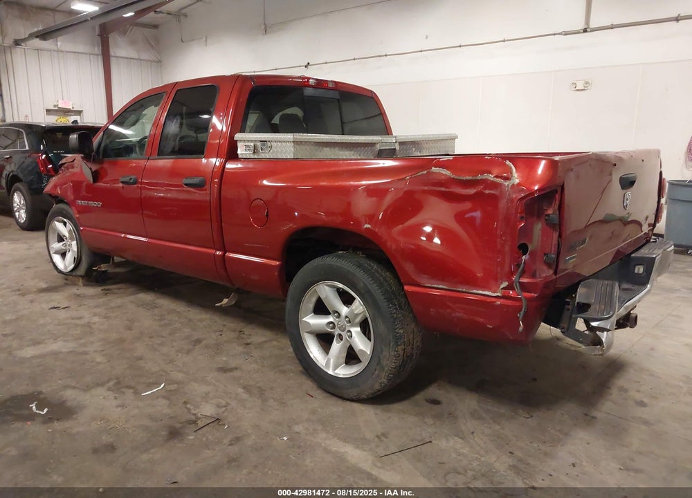 2007 DODGE RAM 1500 SLT VIN: 1D7HA18P27S251551