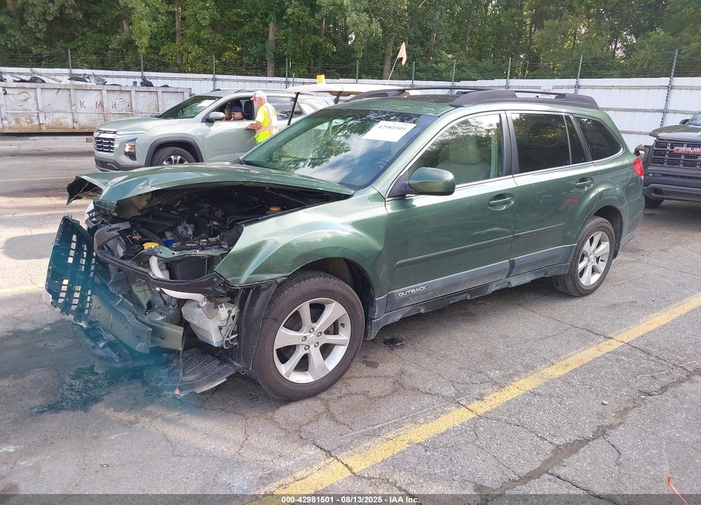2014 SUBARU OUTBACK 2.5I LIMITED VIN: 4S4BRBLC4E3252612
