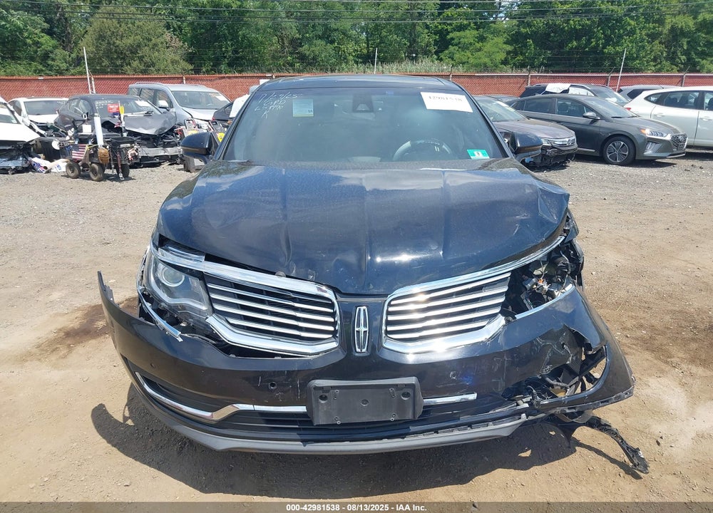 2016 LINCOLN MKX VIN: 2LMPJ8LR7GBL58970