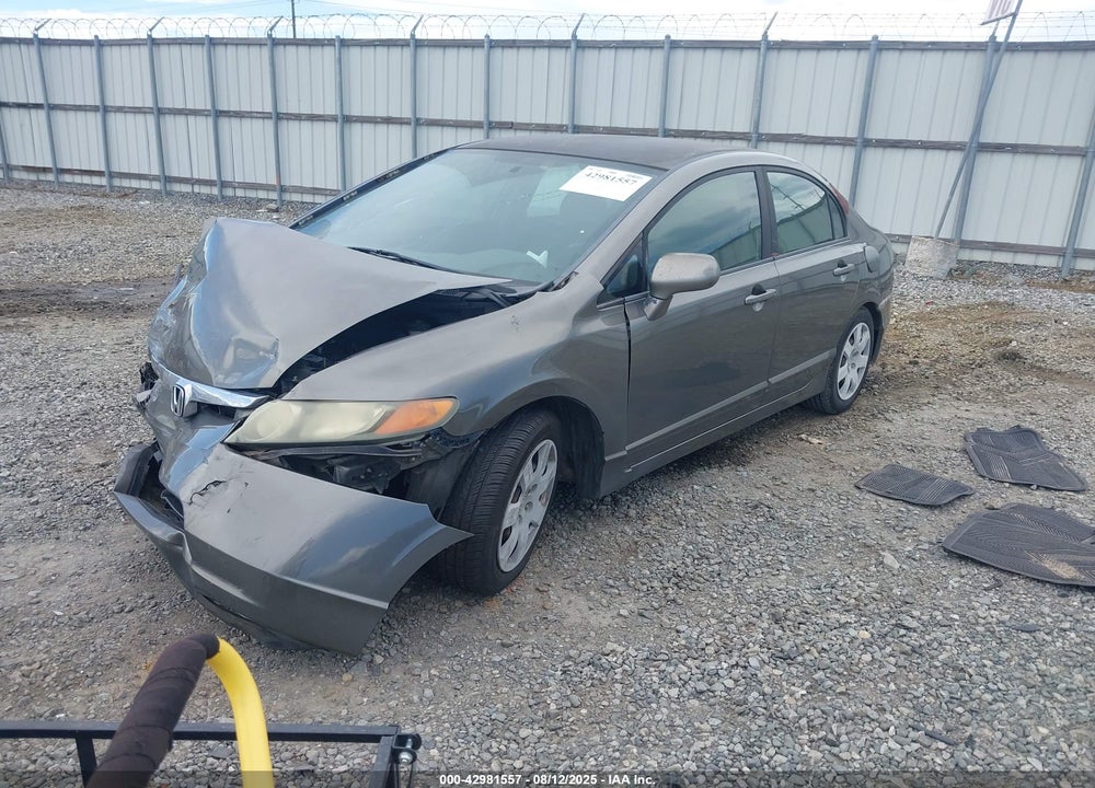 2008 HONDA CIVIC LX VIN: 2HGFA16588H324189