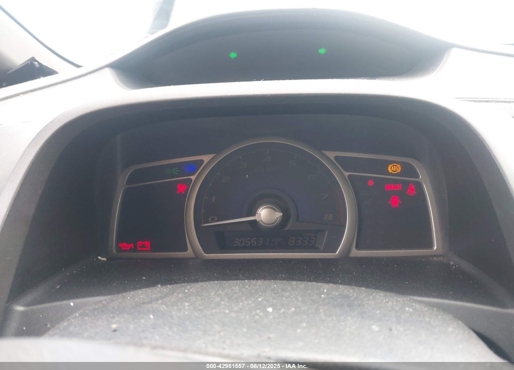 2008 HONDA CIVIC LX VIN: 2HGFA16588H324189
