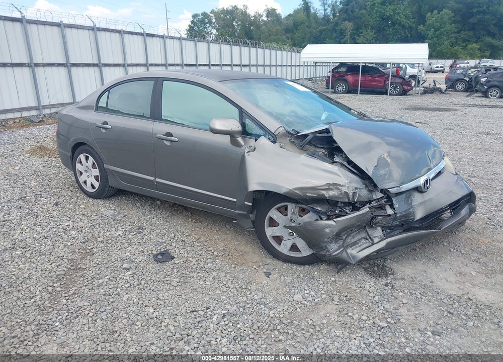 2008 HONDA CIVIC LX VIN: 2HGFA16588H324189