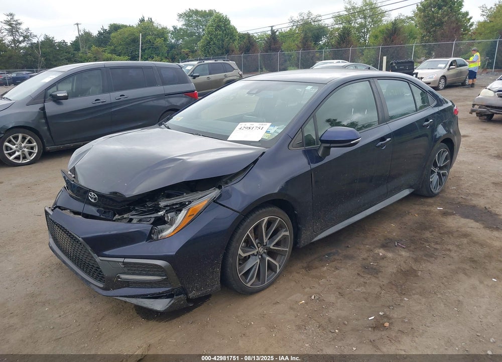 2020 TOYOTA COROLLA VIN: JTDS4RCEXLJ051609