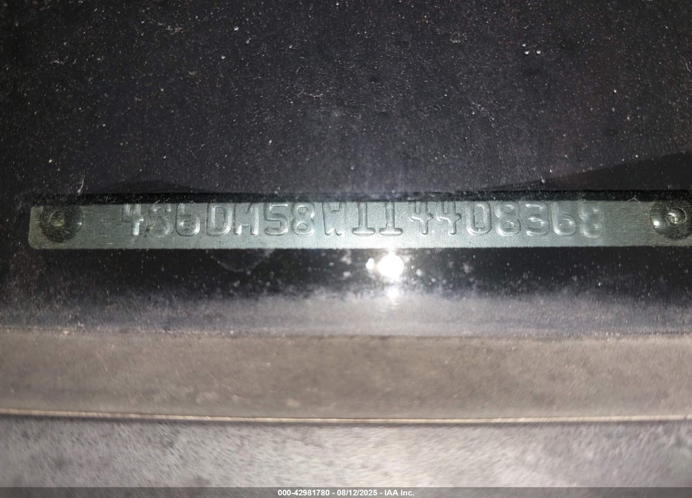 2001 HONDA PASSPORT EX/LX VIN: 4S6DM58W114408368