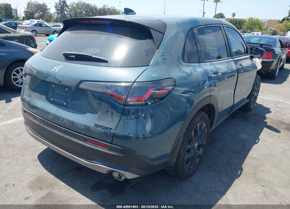2025 HONDA HR-V 2WD SPORT VIN: 3CZRZ1H54SM746240