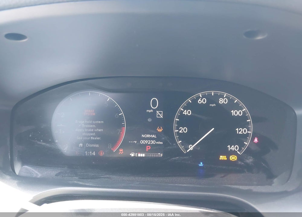 2025 HONDA HR-V 2WD SPORT VIN: 3CZRZ1H54SM746240