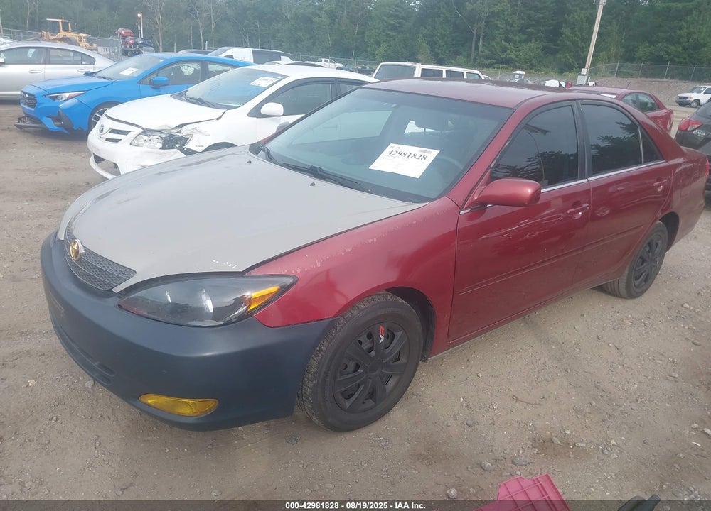 2002 TOYOTA CAMRY LE VIN: JTDBE32K020069154