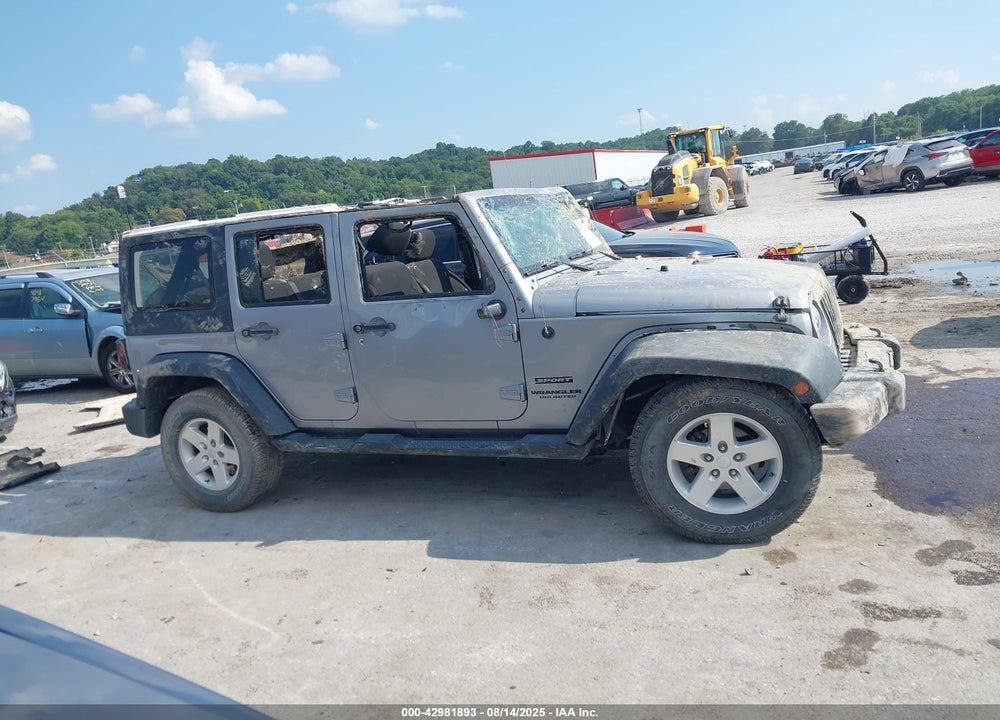 2016 JEEP WRANGLER UNLIMITED VIN: 1C4BJWDG5GL146273