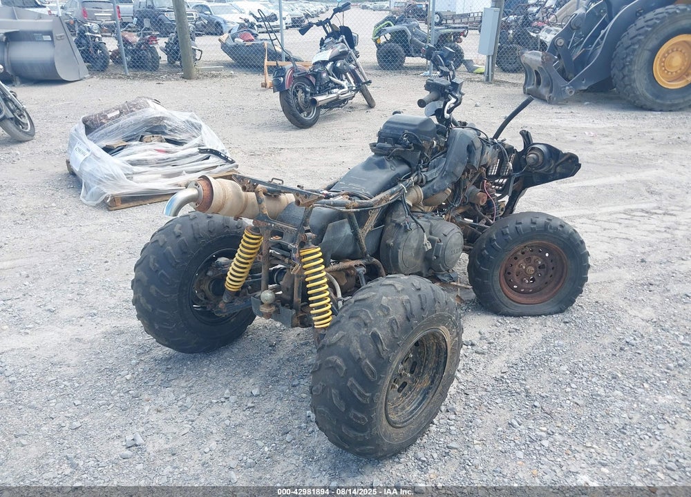 2008 YAMAHA YFM700 VIN: JY4AM13Y98C005125