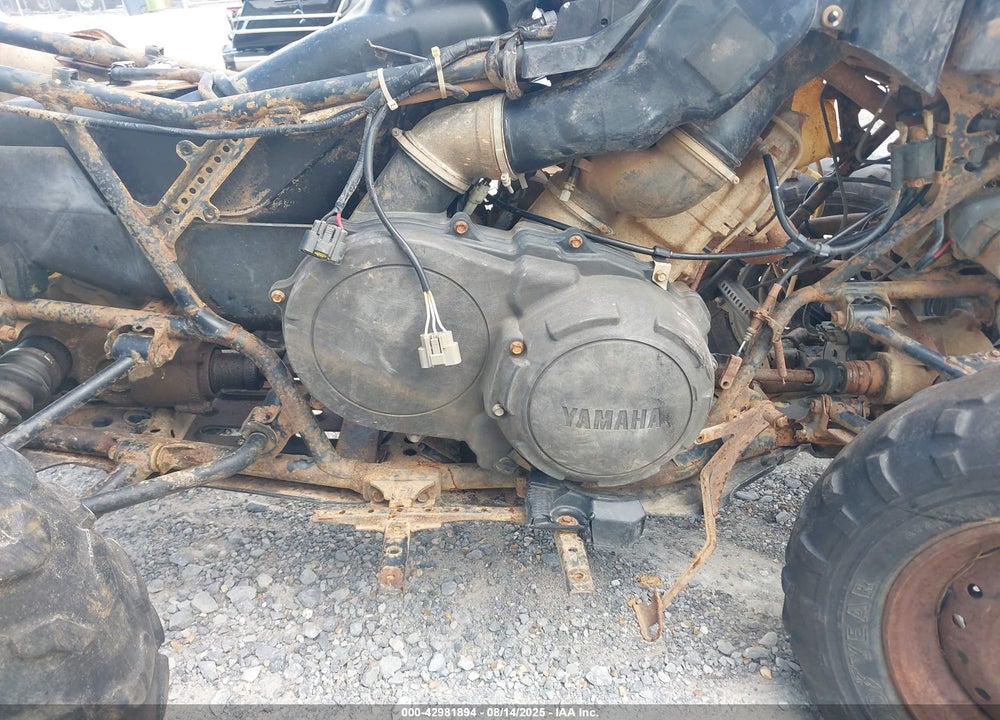 2008 YAMAHA YFM700 VIN: JY4AM13Y98C005125