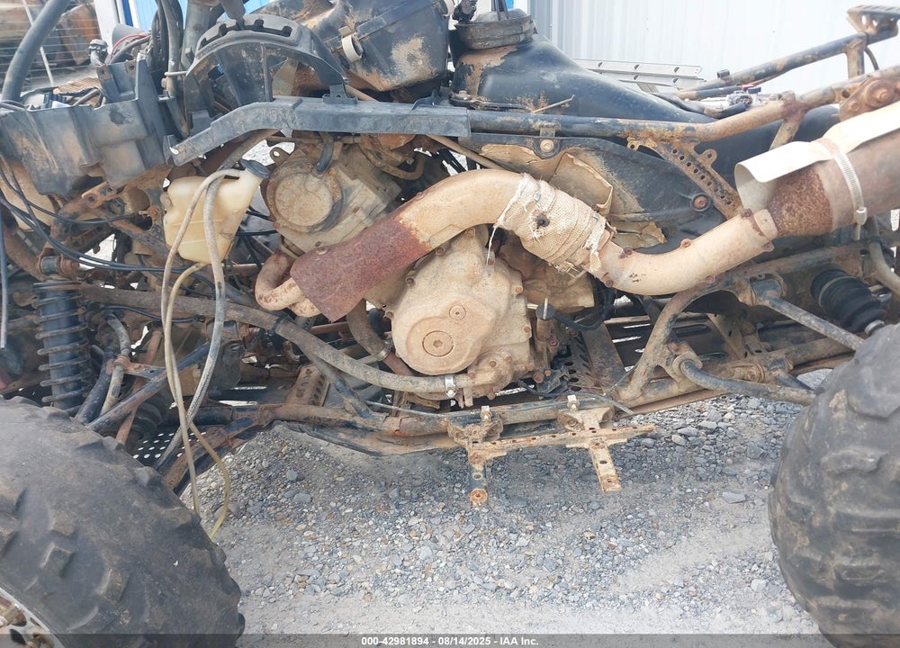 2008 YAMAHA YFM700 VIN: JY4AM13Y98C005125