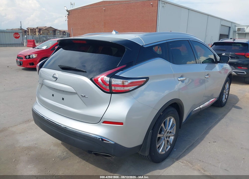 2015 NISSAN MURANO VIN: 5N1AZ2MG0FN290440
