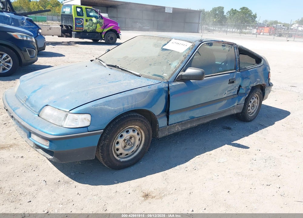 1991 HONDA CIVIC CRX VIN: JHMED8353MS006853