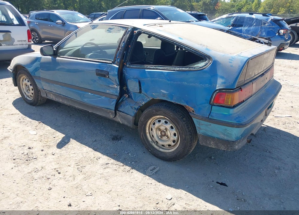 1991 HONDA CIVIC CRX VIN: JHMED8353MS006853