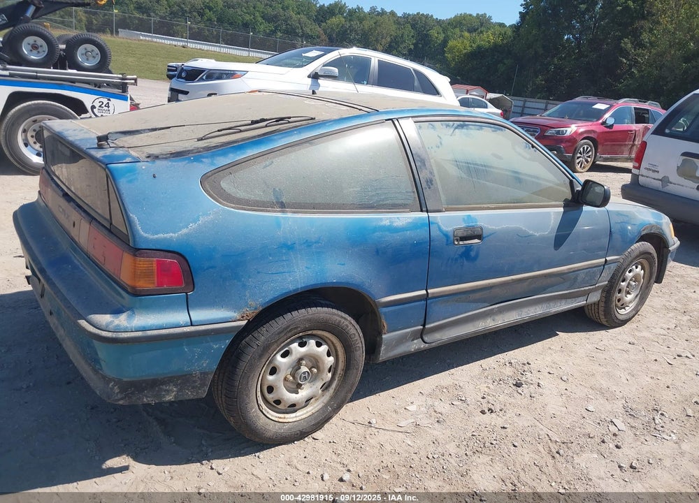 1991 HONDA CIVIC CRX VIN: JHMED8353MS006853