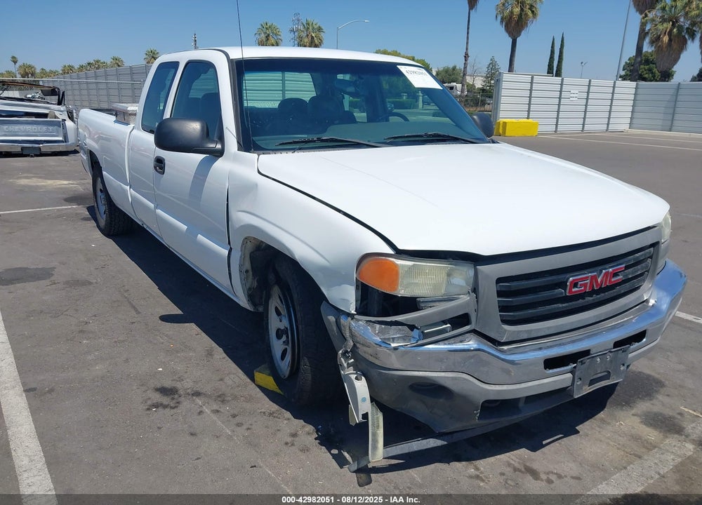 2005 GMC SIERRA 1500 WORK TRUCK VIN: 1GTEC19V25E317287