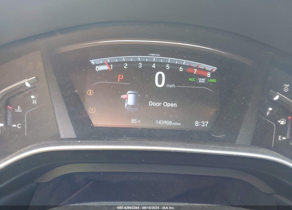 2019 HONDA CR-V VIN: 5J6RW2H51KL007570